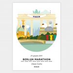 Poster marathon Berlijn