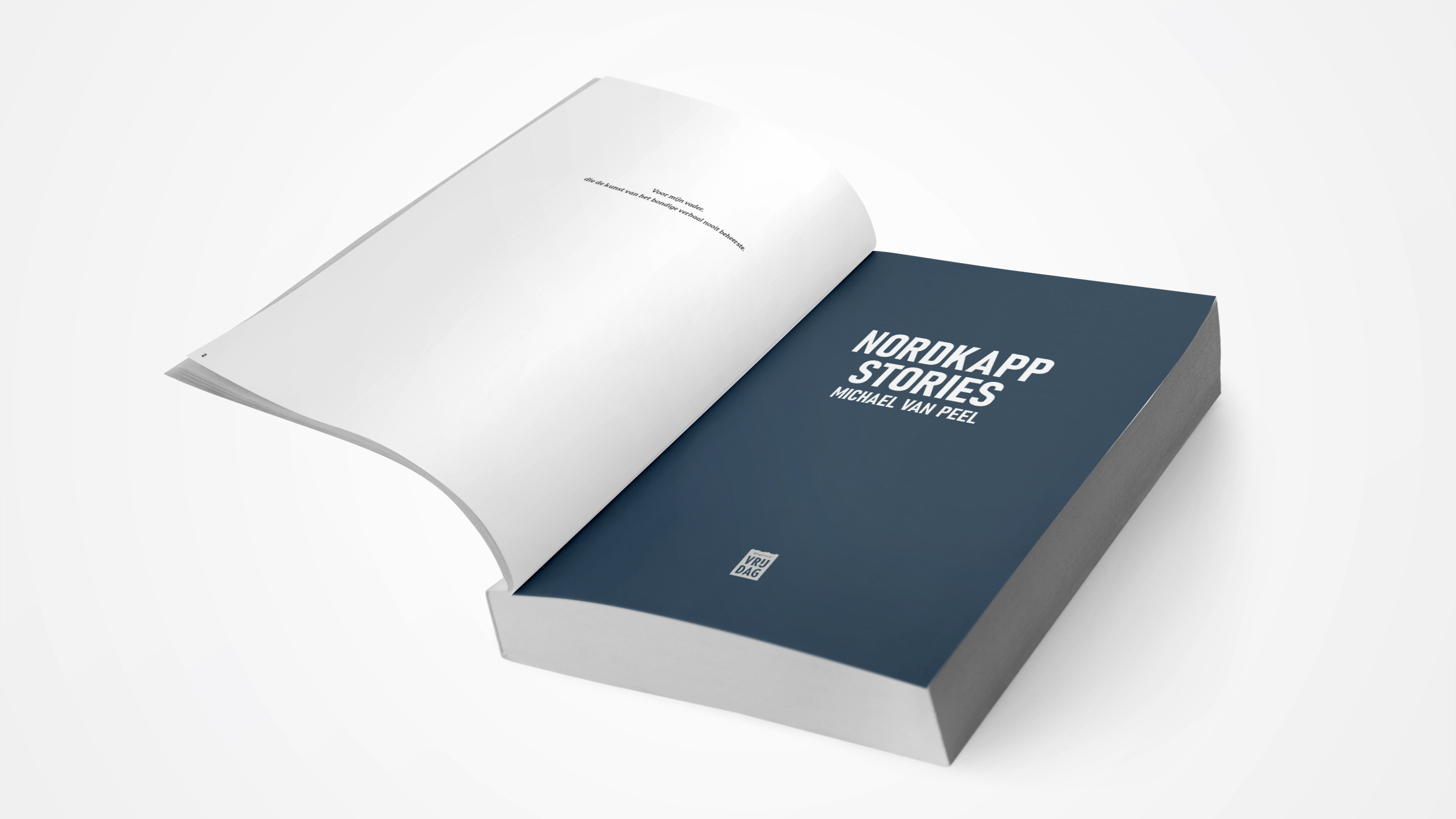 Boekverzorging Binnenwerk Nordkapp Stories - Michael Van Peel - Uitgeverij Vrijdag